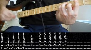 How to play Scar Tissue on  Guitar (RHCP)