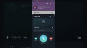 Telegram Voice chat video chat malayalam