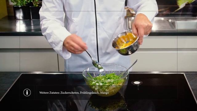 Gerubbtes Hähnchenbrustfilet mit fruchtigem Glasnudelsalat смотреть онлайн