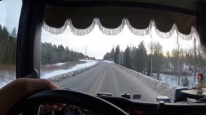 Выгрузка в Финляндии