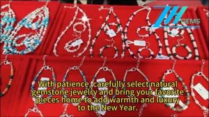250110-2 With patience, carefully select natural gemstone jewelry and bring your favorite pieces