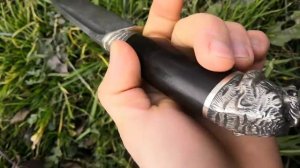 Шикарный Кизлярский нож из Дамасской стали