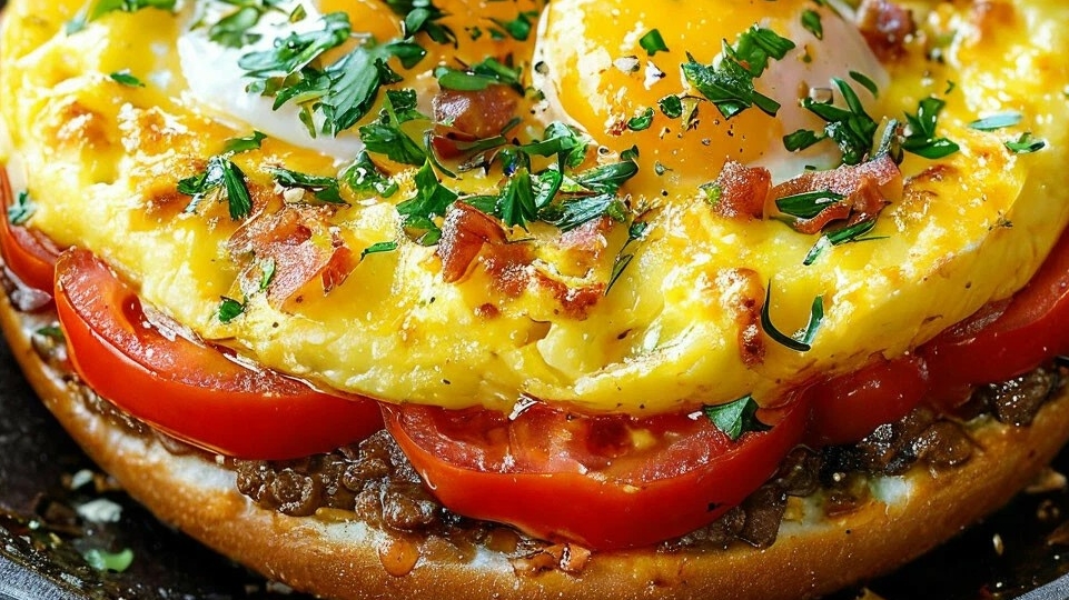 Яичница слоями🌮 смотреть онлайн