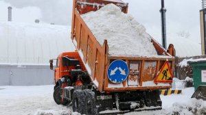 Снегоплавильные пункты начали действовать в Казахстане