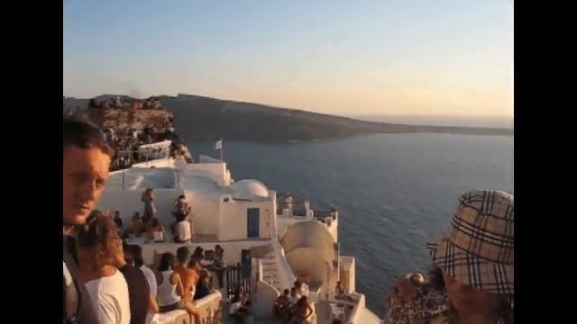 Sunset in Ia (Oia), Santorini