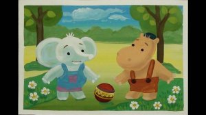 Как нарисовать Тиму и Тому легко, поэтапно гуашью.