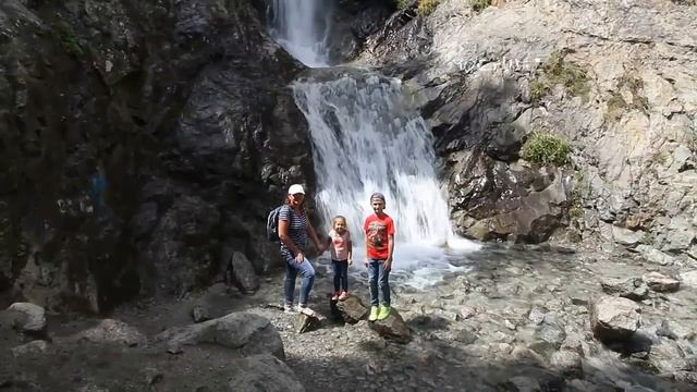 Ущелье Барскоон. Водопад Чаша Манаса. Иссык-Куль. Автопутешествие Отдых на Иссык Куле 2017 День 5 смотреть онлайн