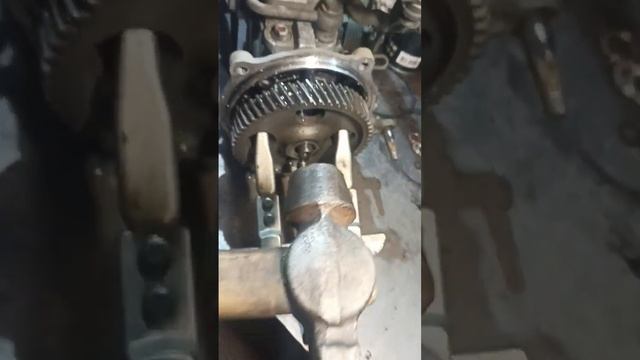 Как снять конусную посадку