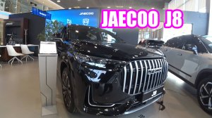 JAECOO J8 black  обзор цена (замена Toyota, Lexus, Nissan, Mercedes, BMW)