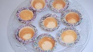 Вафельные стаканчики. Маринкины творинки