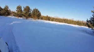Топим по путикам на снегоходе / Бурлак СД (Буран)
