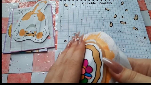 🌸МОЙ МЕРЧ🪷 бумажные сюрпризы 🌸 распаковка 🩷 бумажная конфетка🍬 смотреть онлайн