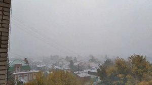 Приближение снежной бури 2022