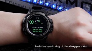 LOKMAT ATTACK Pro Sport Smart Watch Bluetooth Calls Watches 5ATM Waterproof Fitness Tracker