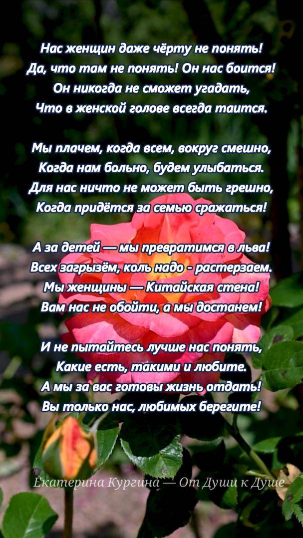 163.Стих о женщине.