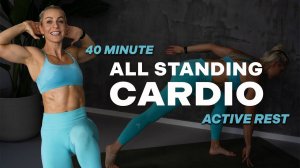 kaykay - 40 MIN CARDIO ALL STANDING ｜ Intense Cardio Workout ｜ Active Rest ｜ Fun and Sweaty