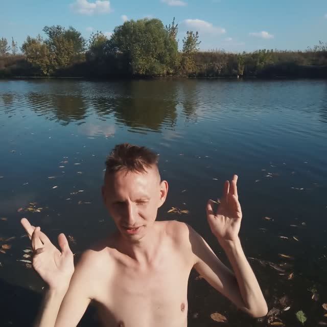 закрытие купального сезона 2024. Вода +19 или даже меньше. смотреть онлайн