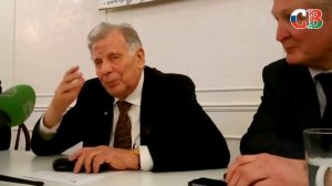 Жорес Алферов: Пресс-конференция в Союзе журналистов Москвы