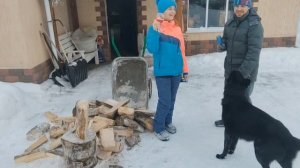 Разгрузочный день 🏋️/Продолжаем/Готовим дрова для бани🙂