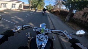 Один случайный везд из дома на мотоцикле