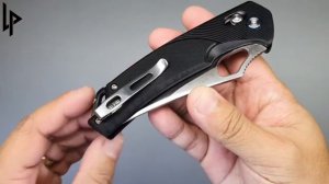 SanRenMu SRM 9202 axis lock folding knife in satin D2 blade with G10 handle: Stay Ready for More