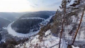 Грандиозный пик за Есаульской петлей