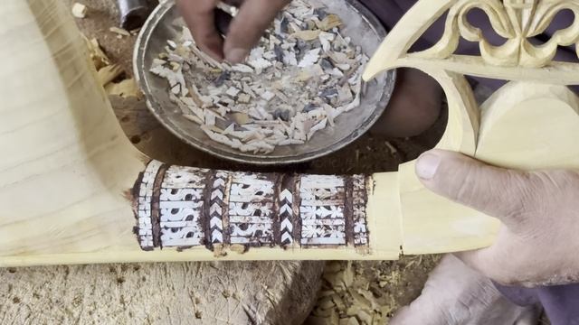 Создание музыки для песен из дерева 🪵 ｜ Удивительное изготовление рабаба