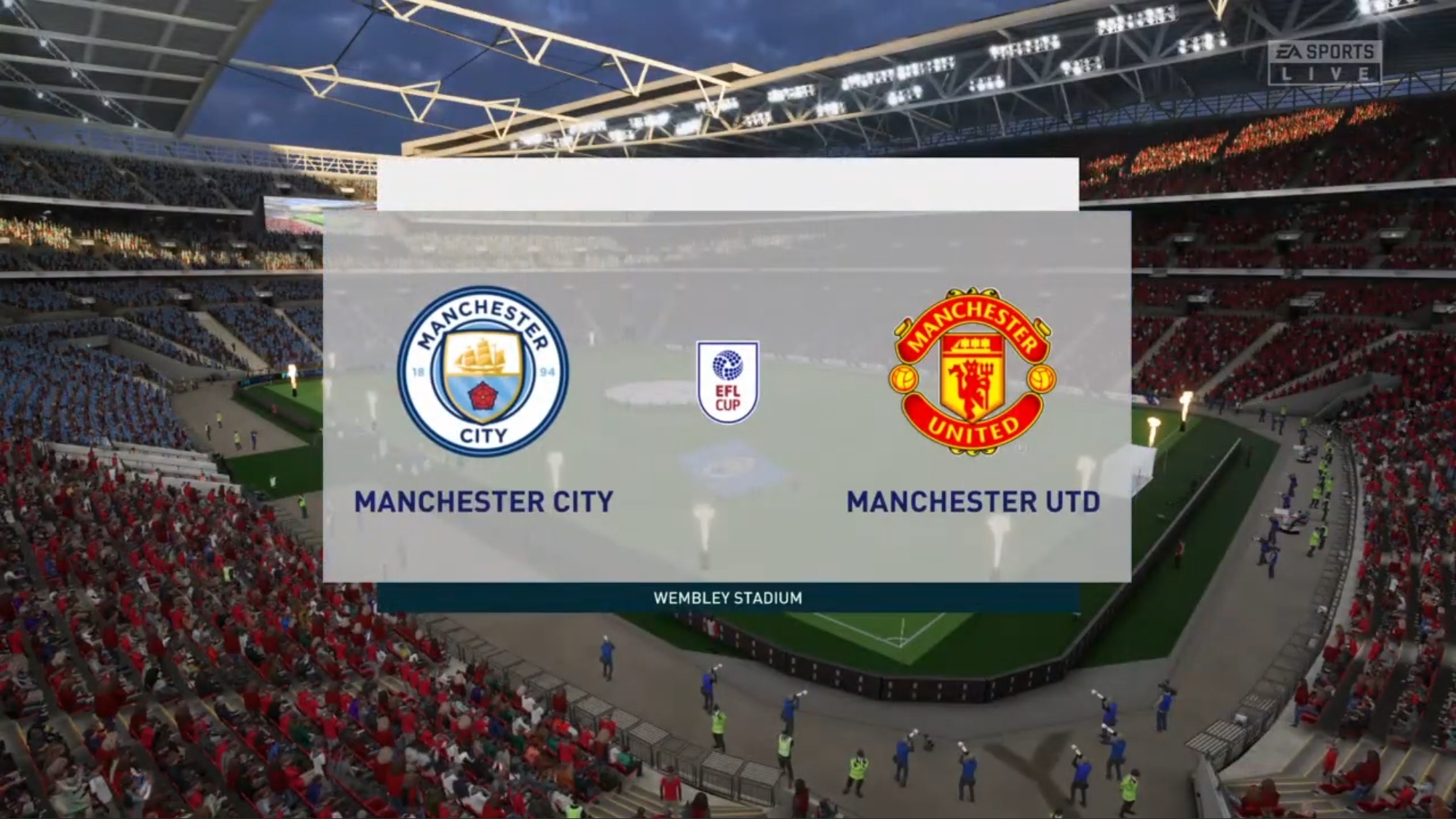 FIFA 23 Carabao Cup Manchester City Manchester United