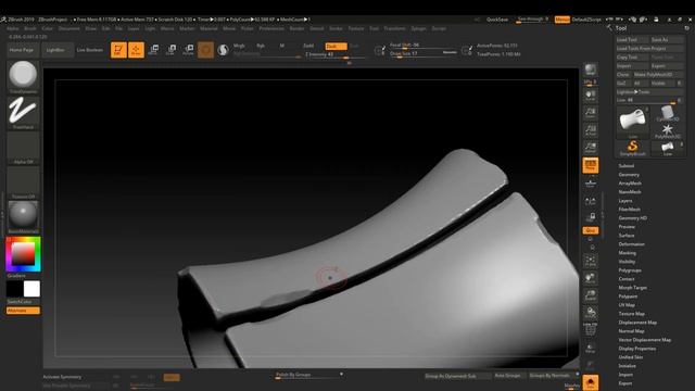Autodesk 3ds Max, Zbrush, Substance Painter   Stylized Scroll