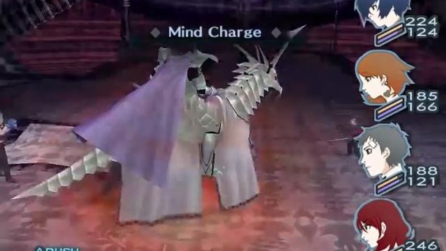 pcsx2 Persona 3 FES "The Journey" (Tartarus Floor 59 Arcana Boss 3 [Emperor]) Intrepid Knight [Hard