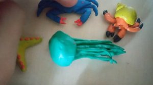 Коллекция «The Epic Animals: Profondità Marine» из пластилина.