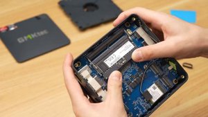 How to install RAM and SSD in GMKtec NucBox M6 #minipc #tutorial #howto #diy #computer #PC #gamingp