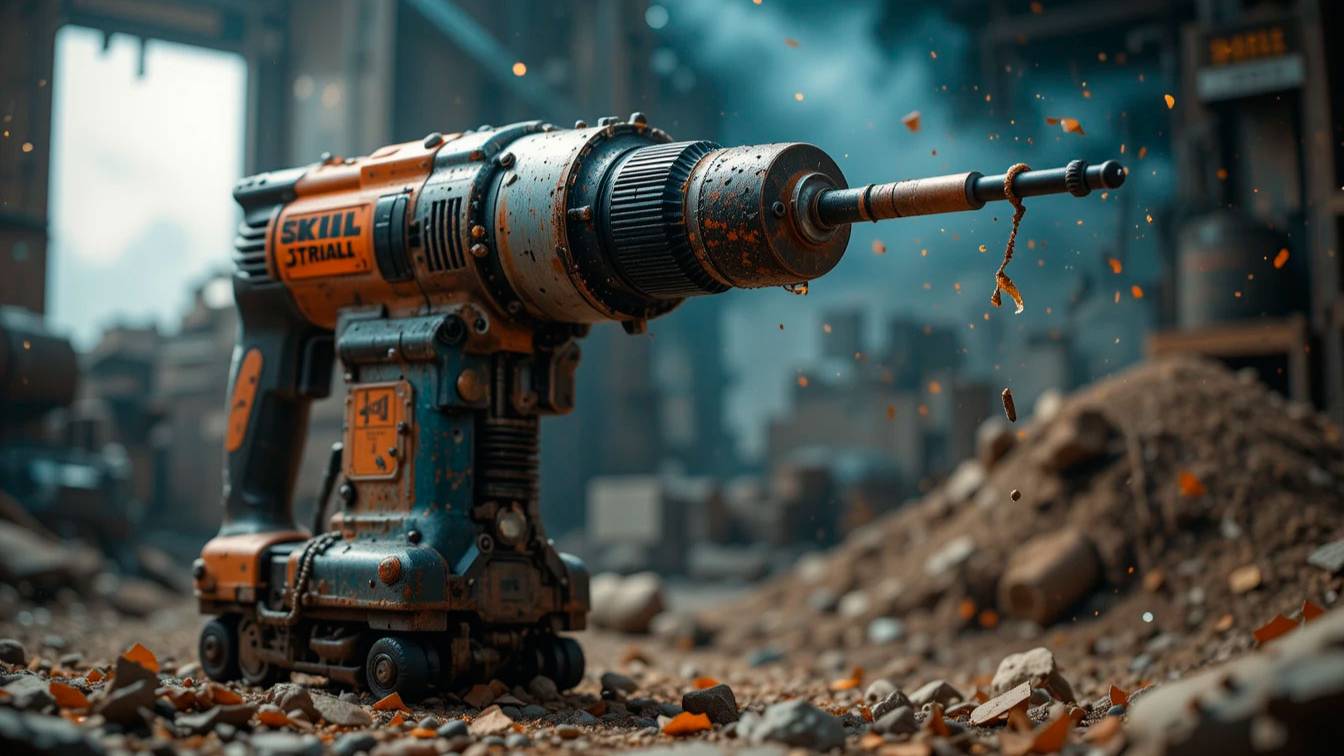 Звук перфоратора для соседей