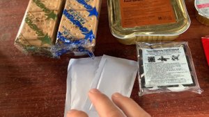 Распаковка сухого пайка