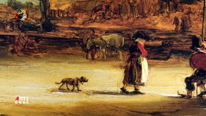 Рембрандт ван Рейн. Зимний пейзаж. ван Рейн  Зимний пейзаж