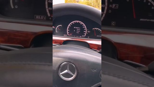 Оригинальные функции приборной панели S63 AMG W221, W216