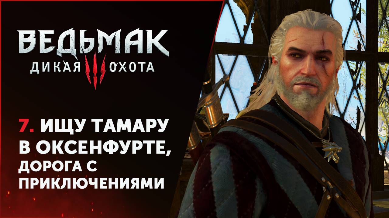 Ведьмак 3: Дикая Охота / 7. Ищу Тамару в Оксенфурте, дорога с приключениями.