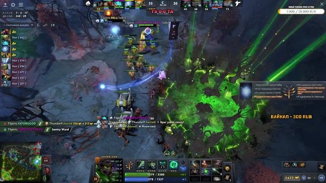 🔴[RU] TEAM SPIRIT-THUNDER AWAKEN bo2 | Major ESL One Stockholm | СПИРИТ-ТАНДЕРЫ смотреть онлайн