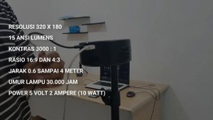 REVIEW DAN UNBOXING PROJEKTOR YT200