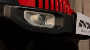 Jeep Wrangler 2021  полная оклейка в антигравийную пленку