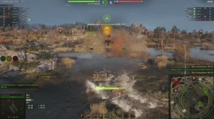 Ох, как повезло, что меня в корму не пробивали. 20250108 2156. ИС-4. Карелия.