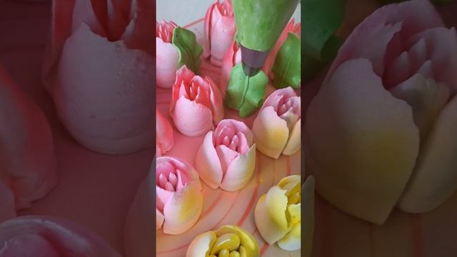 25 июня 2023 г.Зефирные тюльпаны, немного процесса 🌷🌷🌷🌷🌷🌷🌷🌷