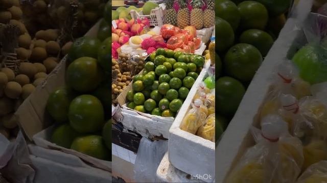 Фрукты Тайланда, цены и разнообразие на ночном рынке Пхукета. Октябрь 2023