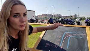 Правильная траектория вхождения в поворот