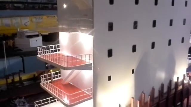 Containership. Deck .led. lighting