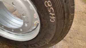 5000 кг, Усиленная грузовая шина 385/65r22.5 Fulda Ecotonn2 HL. Проверено давлением. Арт.0/1584