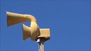 Piedmont Allertor 125 siren test