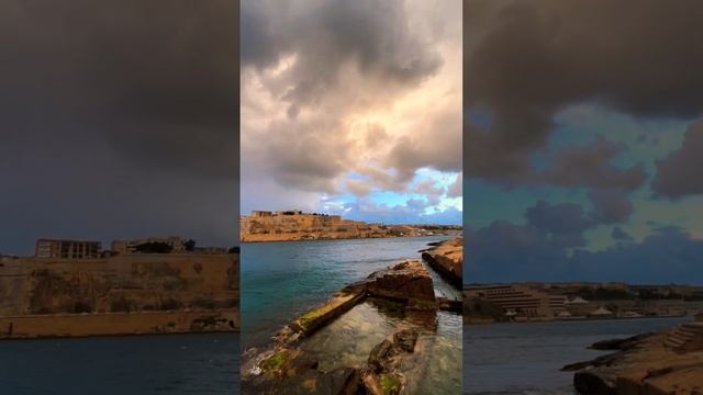 Malta rain /часть 2 #tiktok #shortsyoutube #blog #travel #rain #nature #malta #trend #new #vibe