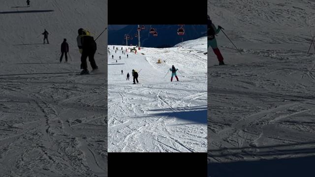 Почувствовала лыжню в Архызе