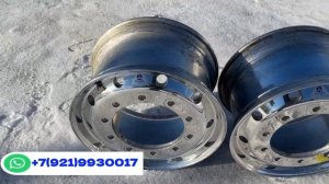 Рулевые кованные алюминиевые диски ALCOA 11.75x22.5  ET135